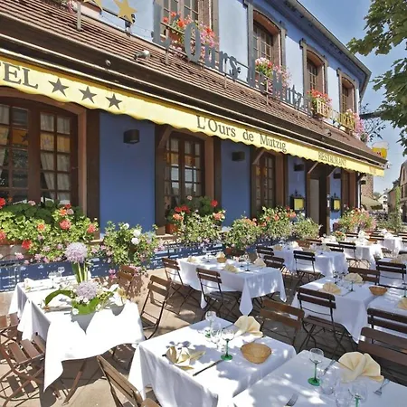 L'ours De - Restaurant & 3* موتزيغ