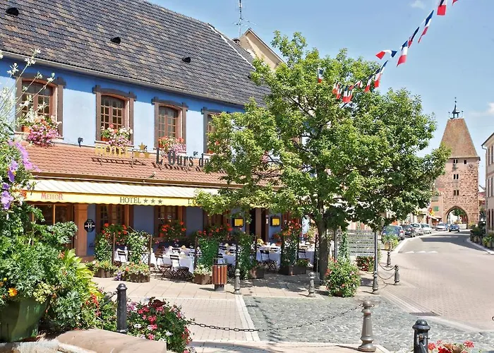 ホテル Logis L'ours De ムツィヒ